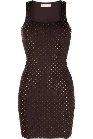 Michael Kors Vestido corto sin mangas con aplique