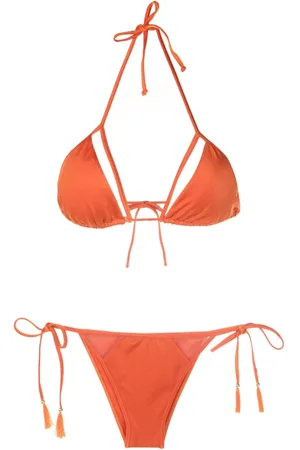 Brigitte Bikini con aberturas y copa triangular