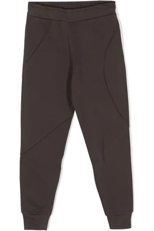 Emporio Armani Pantalones de chándal con logo en relieve