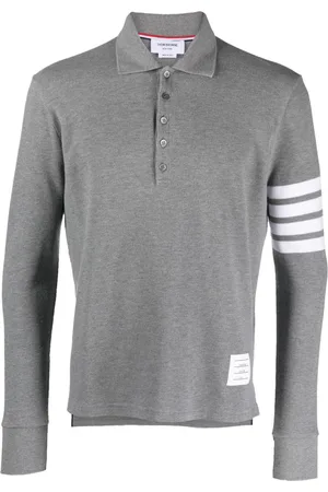 Thom Browne Polo con motivo 4-Bar Stripe 2003