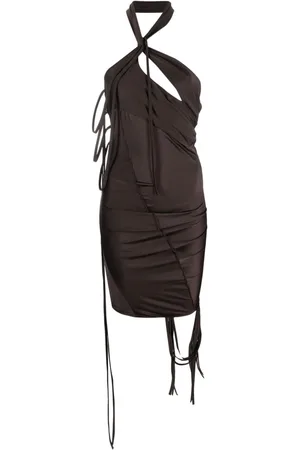 COPERNI Vestido corto con hombros descubiertos