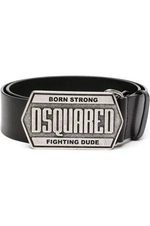 Dsquared2 Cinturón con placa del logo