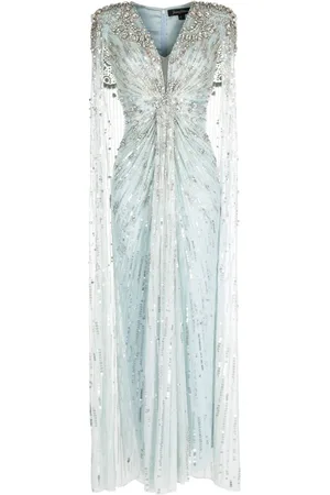 Jenny Packham Vestido de fiesta Lotus Lady con lentejuelas