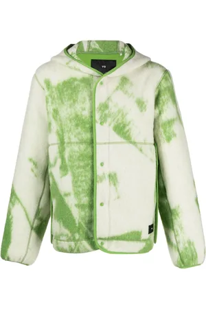 Y-3 Chaqueta Fuzzy Fleece con capucha