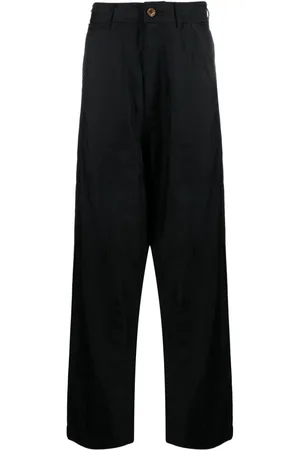 Comme des Garçons Pantalones de tiro caído