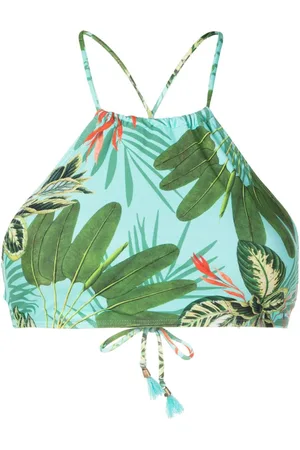 Lygia & Nanny Top de bikini Ilana con estampado floral