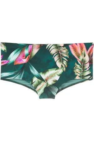 Lygia & Nanny Bañador Copacabana con estampado botánico