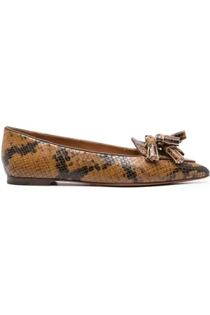 Ralph Lauren Mocasines Ashtyn con estampado de piel de pitón
