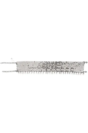 Paco rabanne Collar Pixel con aplique de cristales