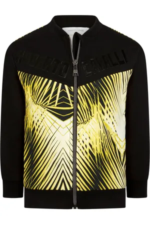 Roberto Cavalli Sudadera con parche del logo