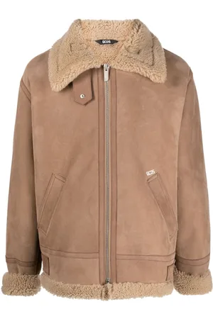 GCDS Chaqueta biker con cremallera