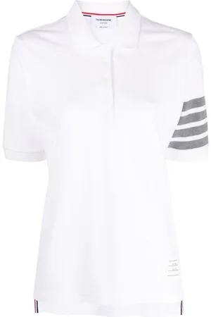Thom Browne Polo con motivo 4-Bar Stripe 2003