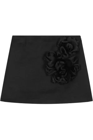 Dolce & Gabbana Falda acampanada con aplique floral
