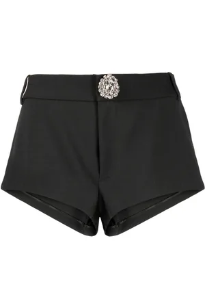 AREA Pantalones cortos con cristales