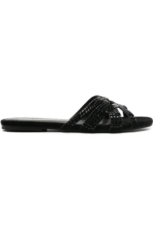 Sarah Chofakian Sandalias Alix con apliques
