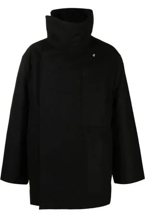 Rick Owens Plumífero Jumbo con cuello alzado