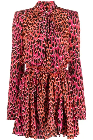Zadig & Voltaire Vestido corto con animal print