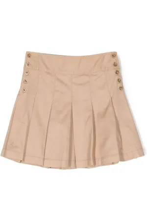 Ralph Lauren Falda acampanada con diseño plisado