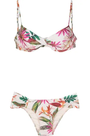 Lygia & Nanny Bikini Vitoria con estampado botánico