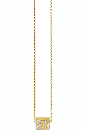 SHIHARA Collar 01 en oro amarillo de 18kt con diamantes