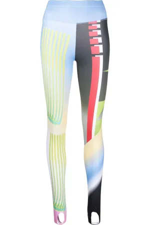 Chopova Lowena Leggins con estampado abstracto