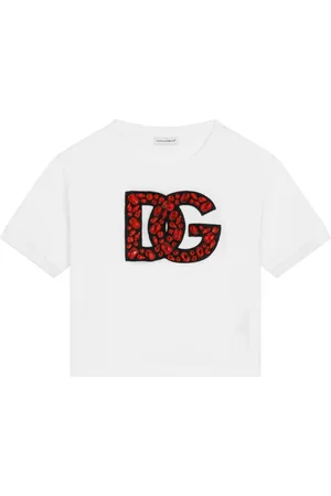 Dolce & Gabbana Camiseta con apliques de cristal