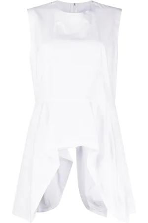 Comme des Garçons Top con dobladillo asimétrico