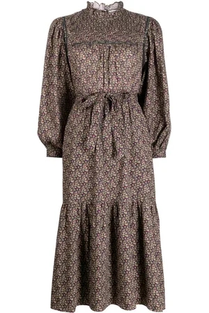 BONPOINT Vestido midi con estampado floral