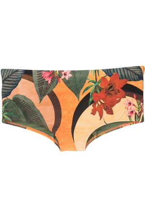 Lygia & Nanny Bañador Copacabana con estampado botánico