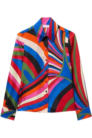 Puccini Camisa con estampado Iride