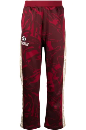 A Bathing Ape Pantalones con estampado gráfico