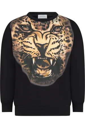 Roberto Cavalli Sudadera con estampado gráfico