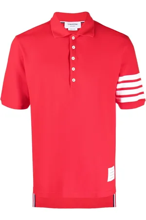 Thom Browne Polo con motivo 4-Bar Stripe 2003