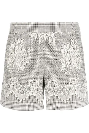 Twin-Set Pantalones cortos Glen con encaje