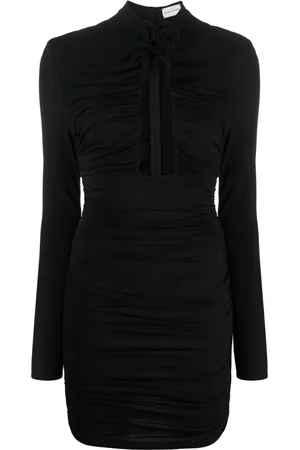 MAGDA BUTRYM Vestido corto fruncido