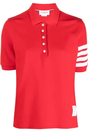 Thom Browne Polo con motivo 4-Bar Stripe 2003