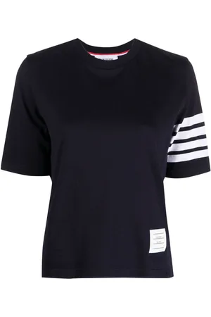 Thom Browne Camiseta con motivo 4-Bar Stripe 2003