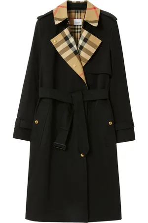 Burberry Gabardina Check Panel