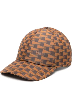 Bally Gorra con estampado geométrico
