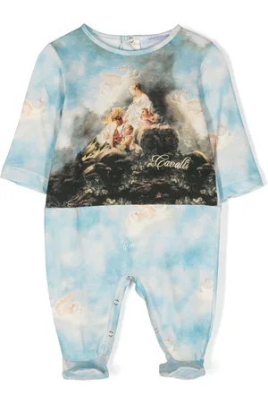 Roberto Cavalli Pijama con motivo gráfico