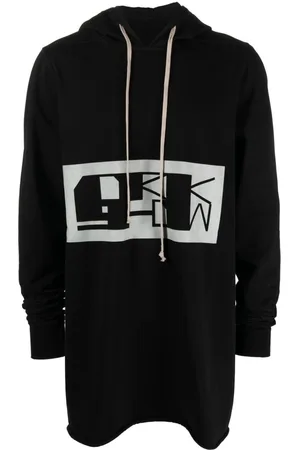 Rick Owens Sudadera DRKSHDW con capucha y logo