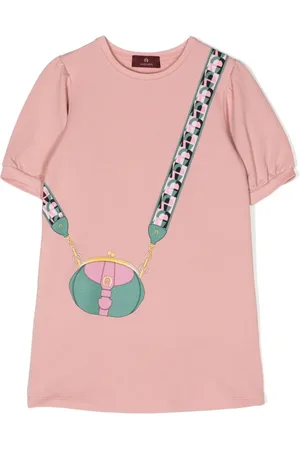 Aigner Vestido con estampado gráfico