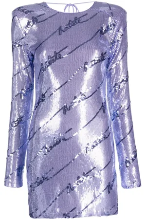 ROTATE Vestido corto con logo