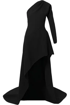 MATICEVSKI Vestido de fiesta con dobladillo asimétrico
