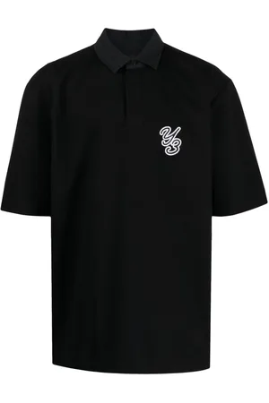 Y-3 Polo con aplique del logo