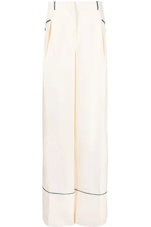 Bally Pantalones de pijama con costuras en contraste