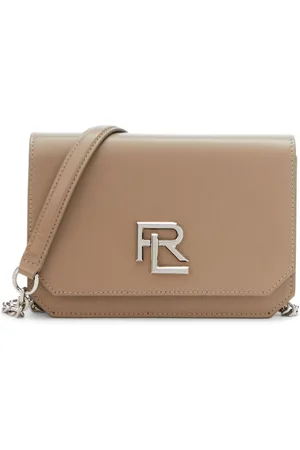 Ralph Lauren Bandolera con placa del logo