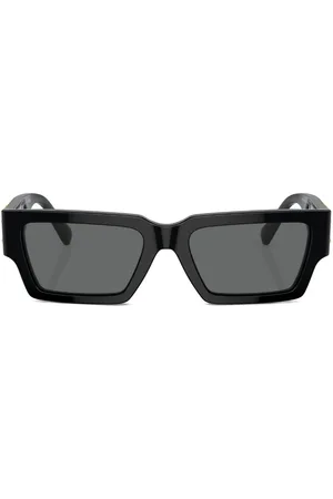 VERSACE Gafas de sol Medusa Head con montura rectangular