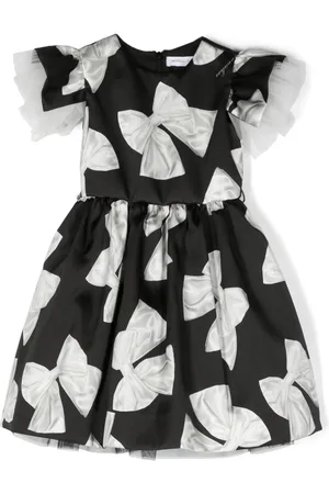 MONNALISA Vestido con cinturón y lazo