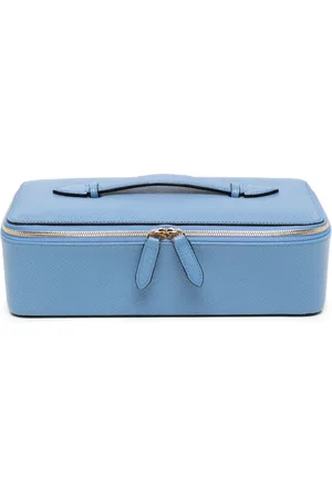 SMYTHSON Caja de viaje de piel